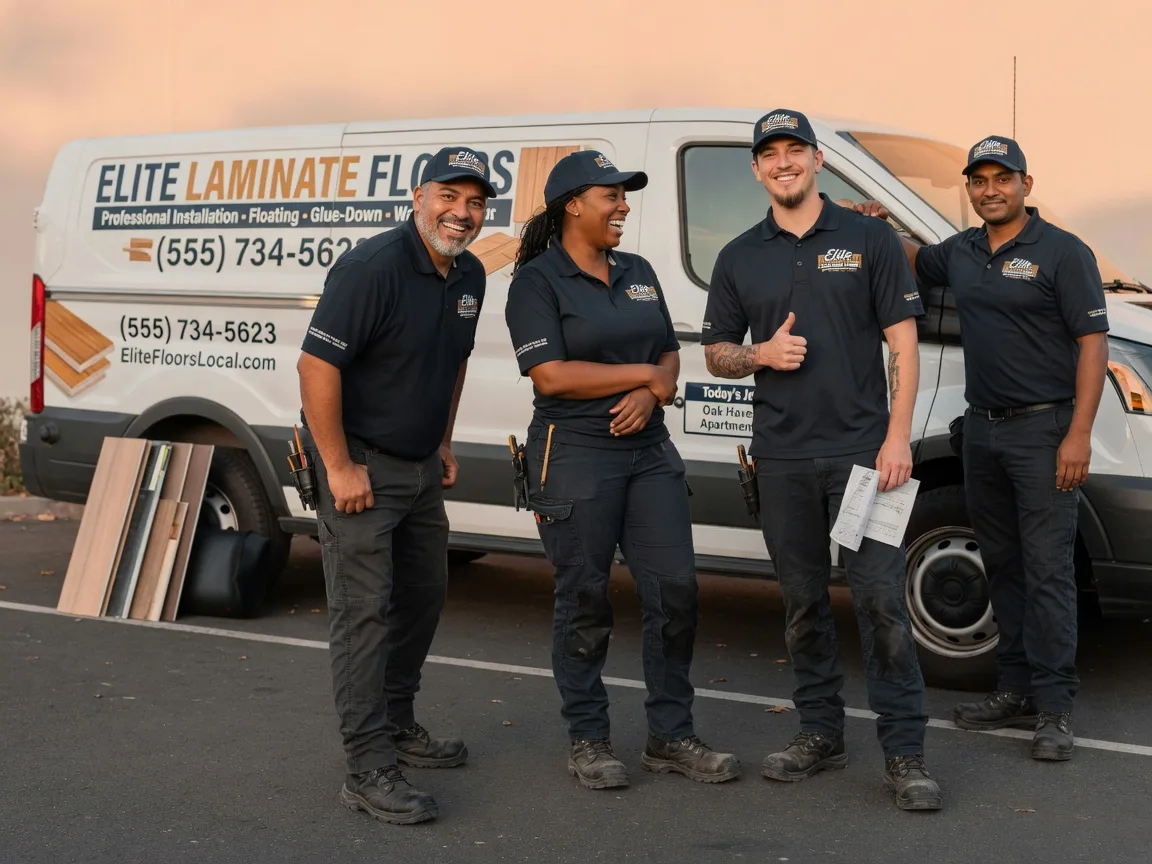 Laminate flooring installation company in Wren, OH